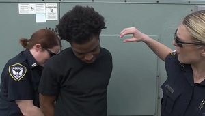  BLACKPATROL - Police Women With Big Tits and Big Ass Getting Some Big Black COCK