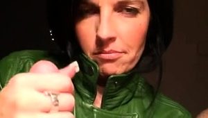  Sensuous brunette milf knows how to bring a cock to climax