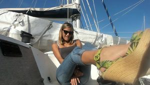  French Amateur Foot Fetish Girl showing her shoes