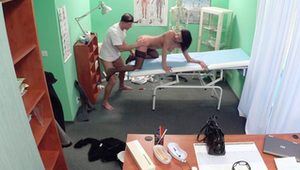  Real patient doggystyled during checkup