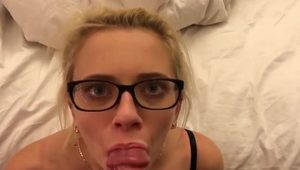  Young Girl Enjoys Sucking A Fat Dick