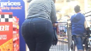  Gilf PAWG BBW in Stripes & Jeans