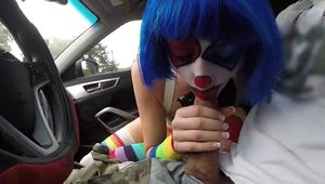  Mikayla Mico gets down & dirty on stranger's dick in public