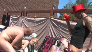  Vandal Vyxen & Malory Maze & Dèch in Poolside Orgy - PegasProductions