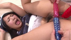 Nasty Asian sex game with a lustful Satomi Kirihara