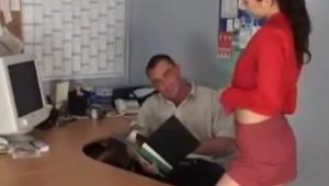  Nice Secretary Earning Her Wages