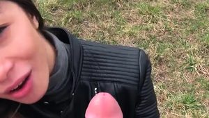  Mona Kim - Russian MILFs Creampie - Public Pi