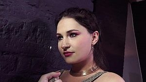  Young Euro babe loves it the hard way